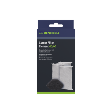 Dennerle Corner Filter Element 40/60, 3er-Pack