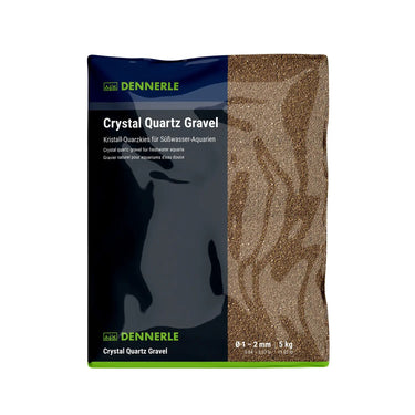 Dennerle Kristall-Quarzkies dunkelbraun