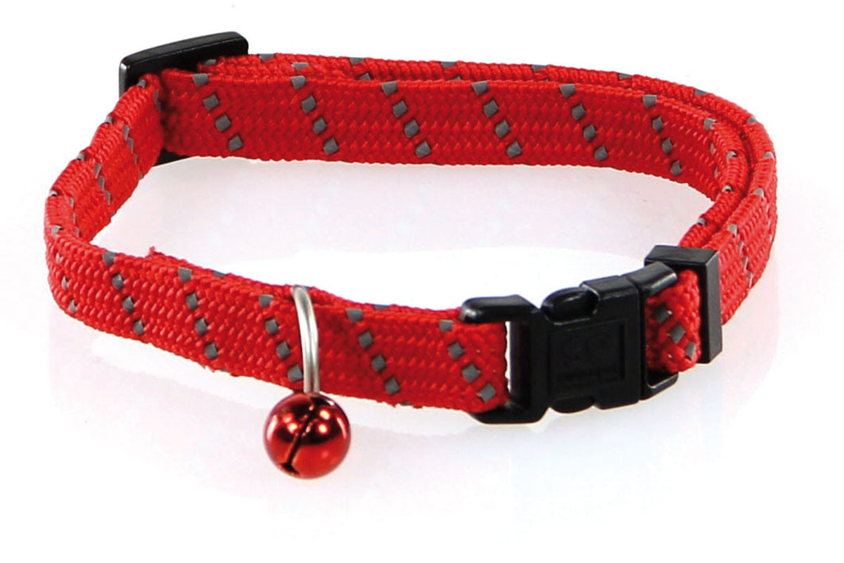 Katzenhalsband Mit Glöckchen – Gryffindor Design, Breakaway-Sicherheit, 21,6–30,5 Cm, Rot/gold