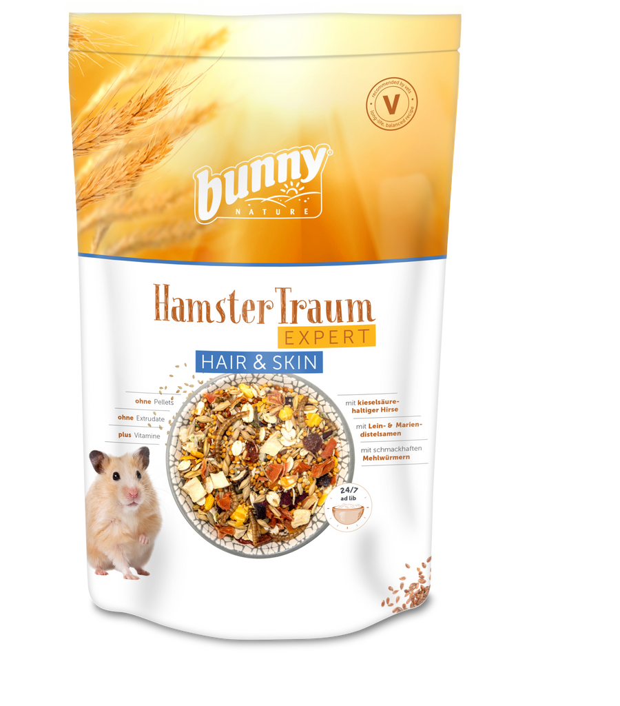 Bunny HamsterTraum EXPERT Hair & Skin 500g