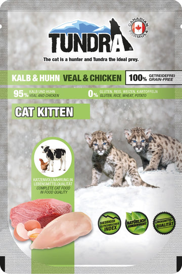 Tundra Cat Kitten Kalb & Huhn