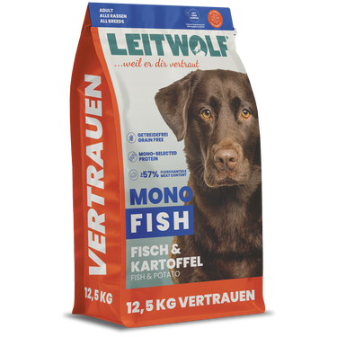 Leitwolf MONO FISH ADULT - Fisch & Kartoffel