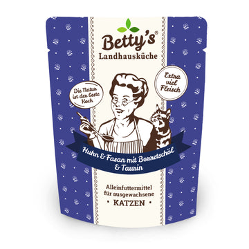 Betty's Landhausküche Frischebeutel Huhn & Fasan mit Borretschöl