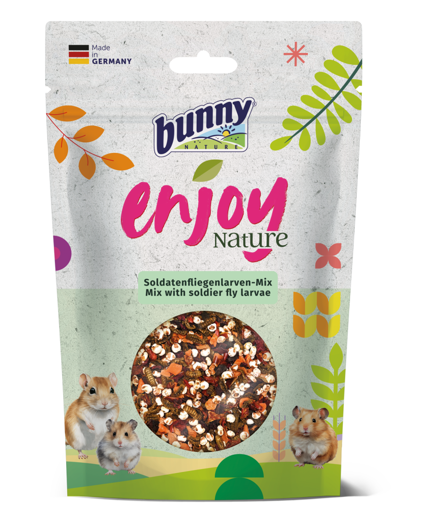 Bunny EnjoyNature Soldatenfliegenlarven-Mix