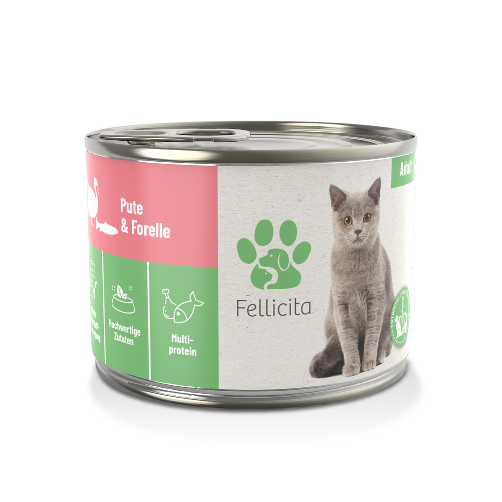 Fellicita Cat Nassfutter Pute & Forelle