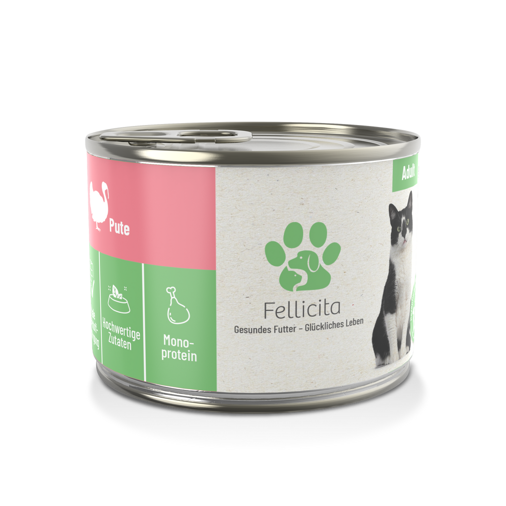 Fellicita Cat Nassfutter Pute pur