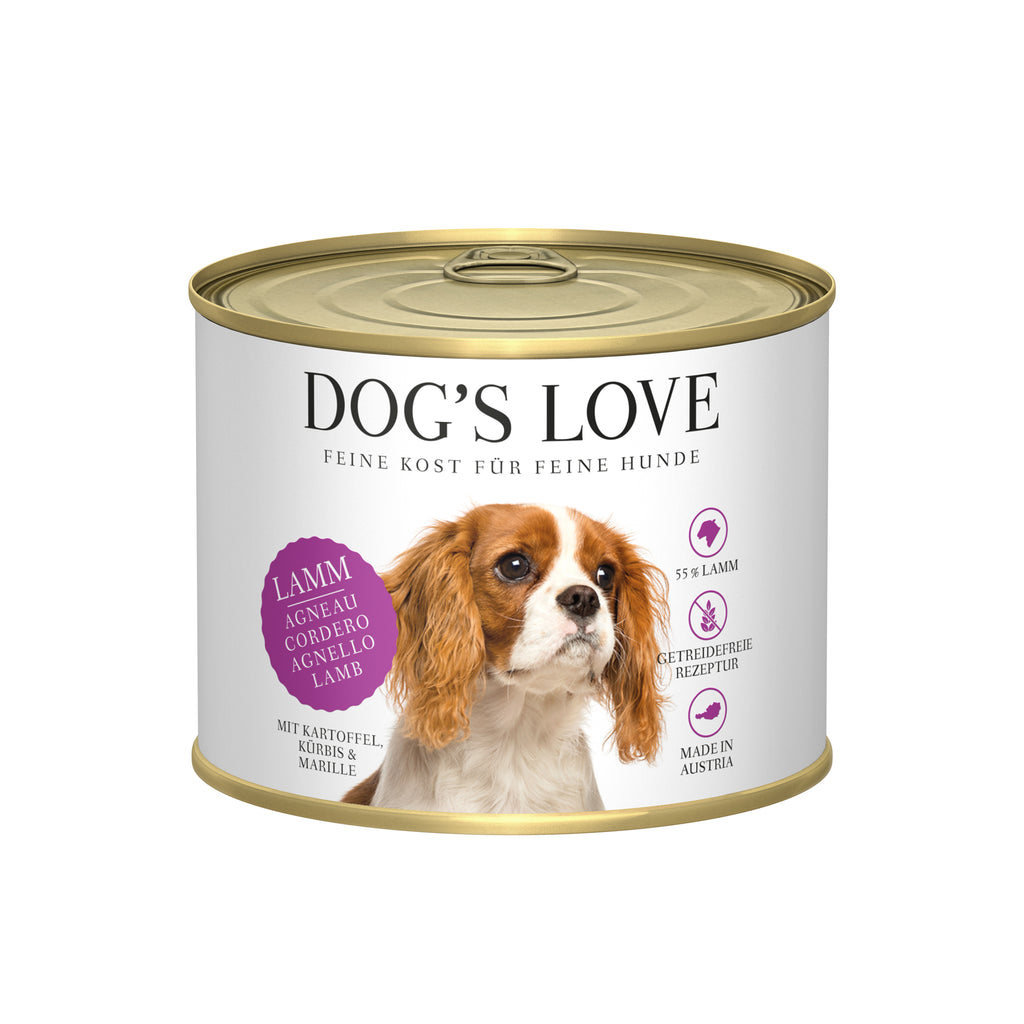 DOG'S LOVE Nassfutter Lamm