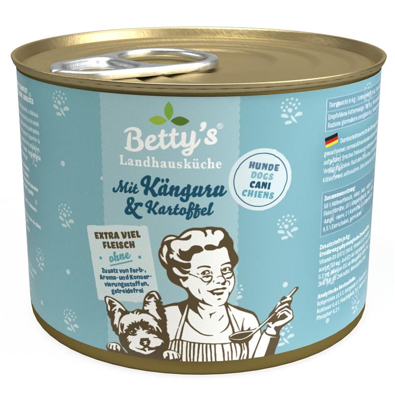 Betty's Landhausküche Dog mit Känguru & Kartoffel