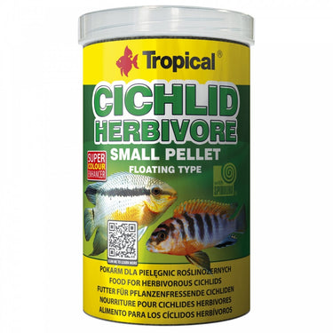 Tropical Cichlid HERBIVORE Pellet S