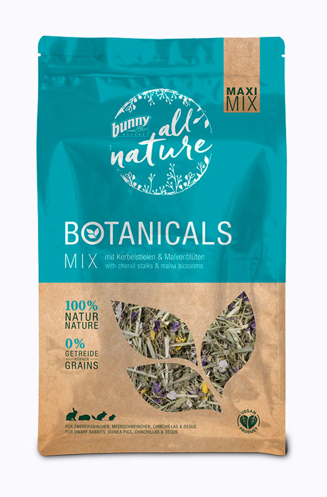 Bunny Botanicals Maxi Mix mit Kerbelstielen & Malvenblüten 400g