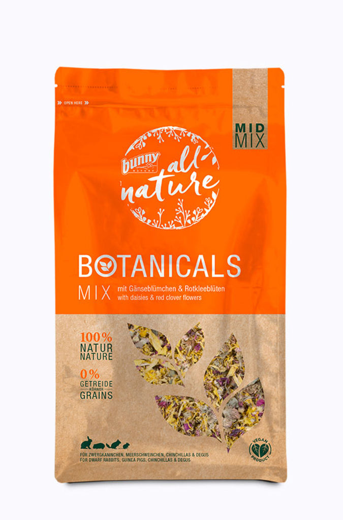 Bunny Botanicals Mid Mix mit Gänseblümchen & Rotkleeblüten 120g
