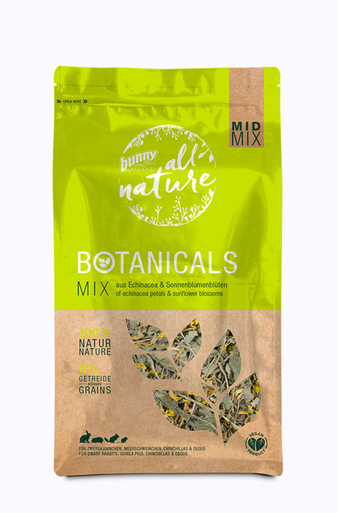 Bunny Botanicals Mid Mix aus Echinacea & Sonnenblumenblüten 140g