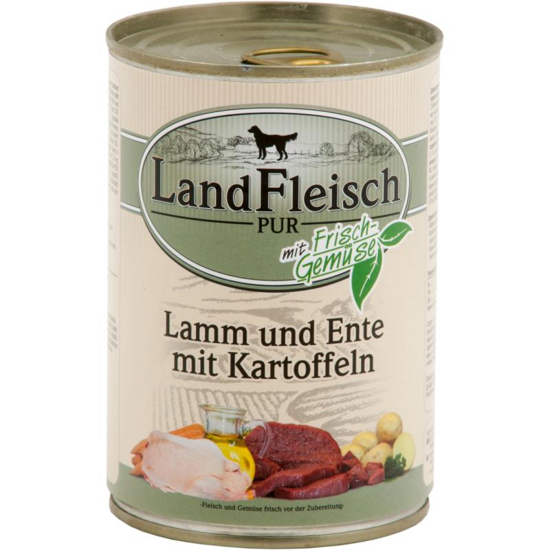 Landfleisch Lamm, Ente & Kartoffeln
