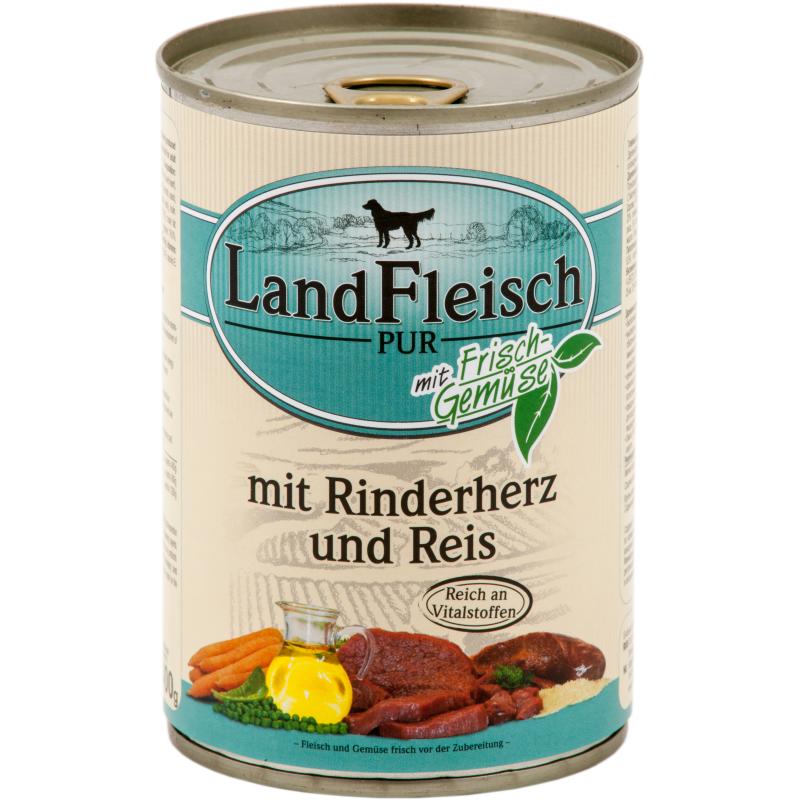 Landfleisch Rinderherz & Reis