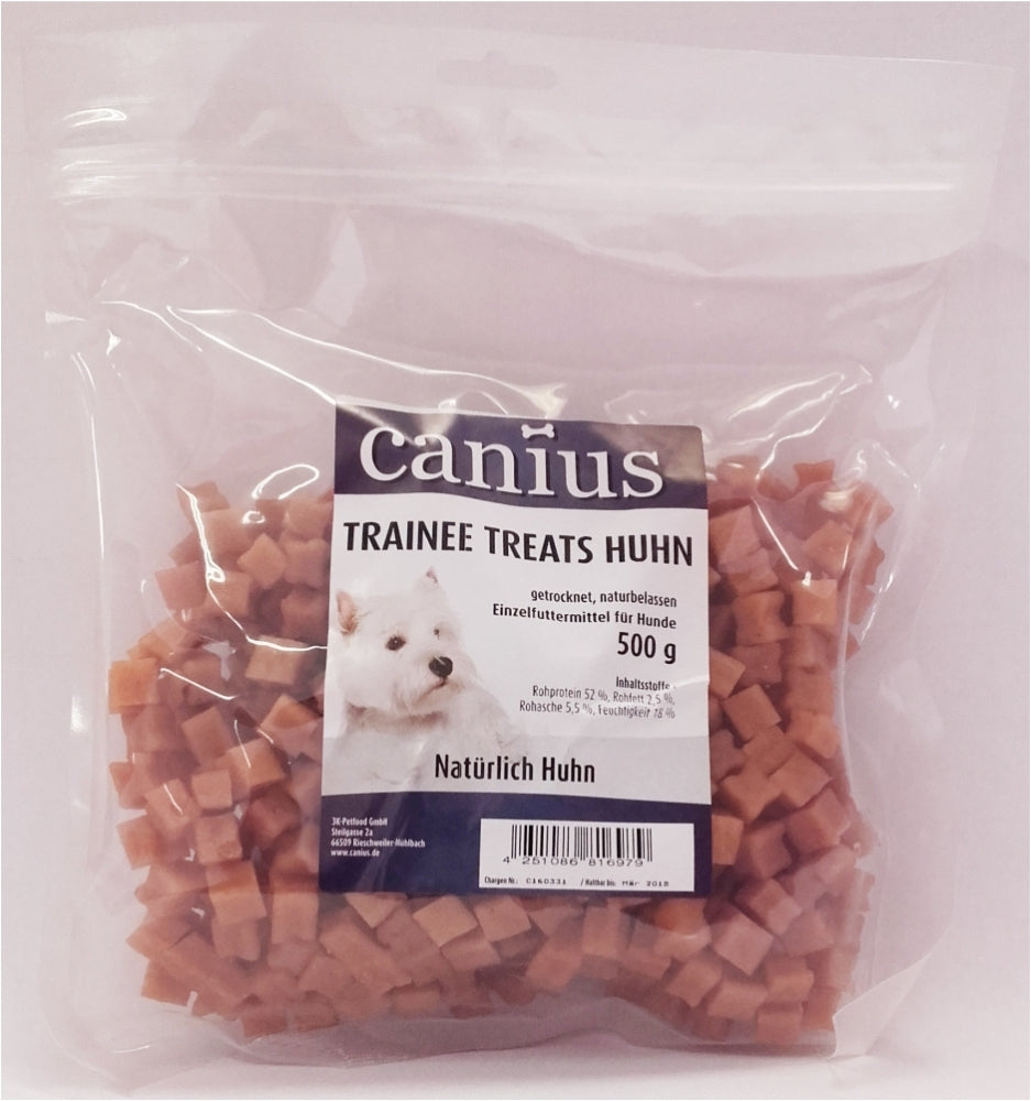 Canius Trainee Treats Huhn