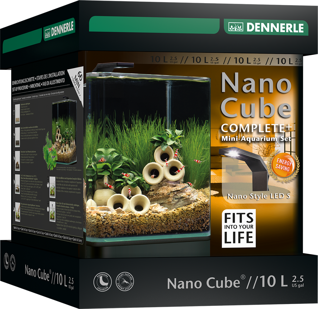 Dennerle Nano Cube Complete+ 10L - Style LED S