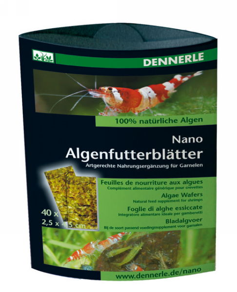 Dennerle Nano Algenfutterblätter