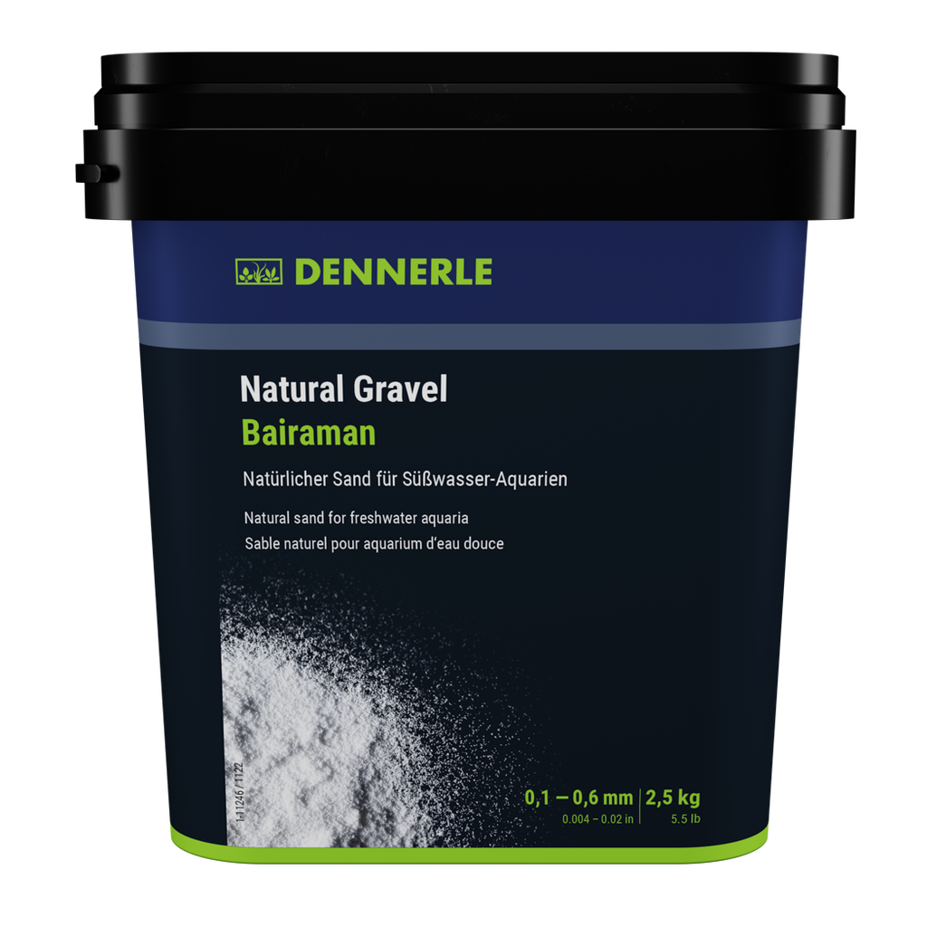 Dennerle Natural Gravel Bairaman, 0,1 - 0,3 mm, 2,5 kg