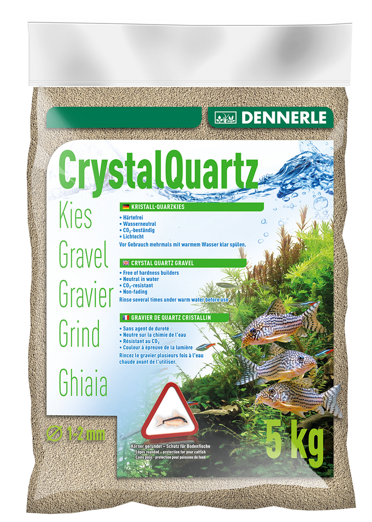 Dennerle Kristall-Quarzkies naturweis